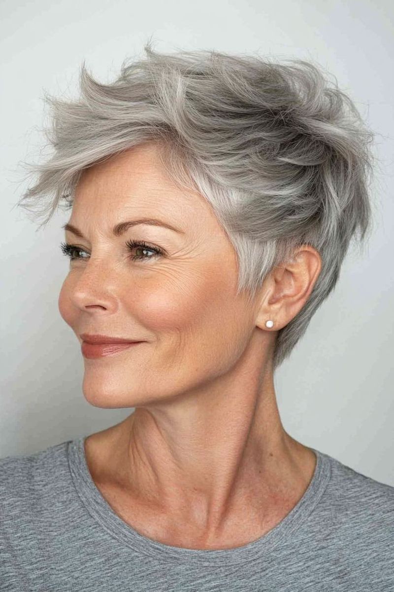 Modern Pixie with Feathered Edges