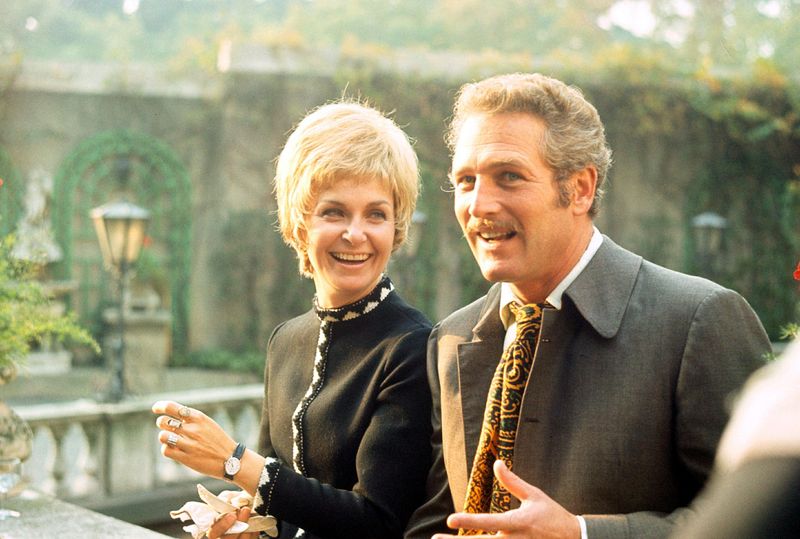 Paul Newman and Joanne Woodward
