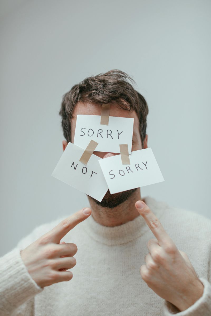 Apologies Are Rare or Insincere
