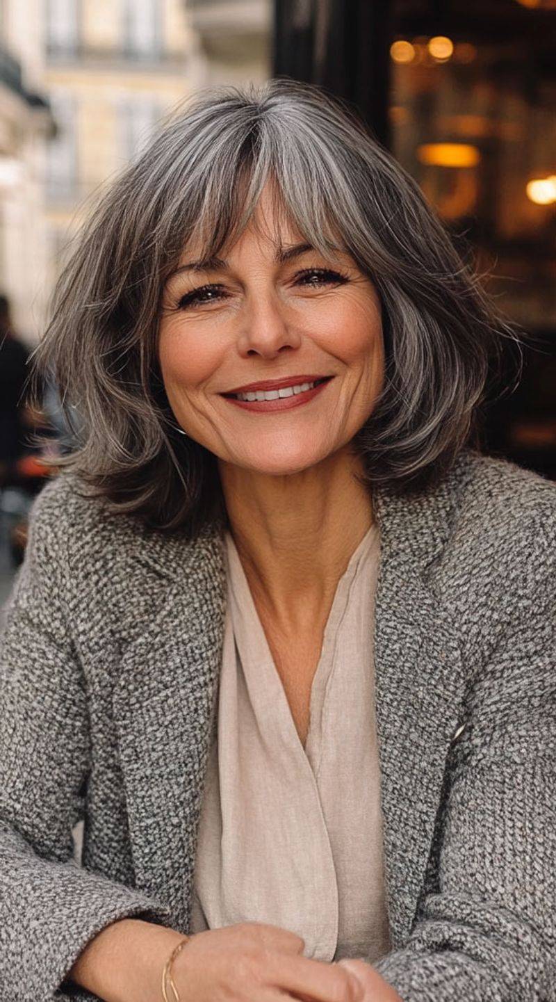 Long Bob (Lob) with Soft Waves
