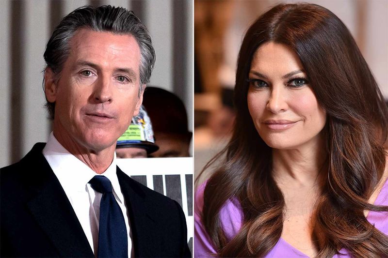 Gavin Newsom & Kimberly Guilfoyle