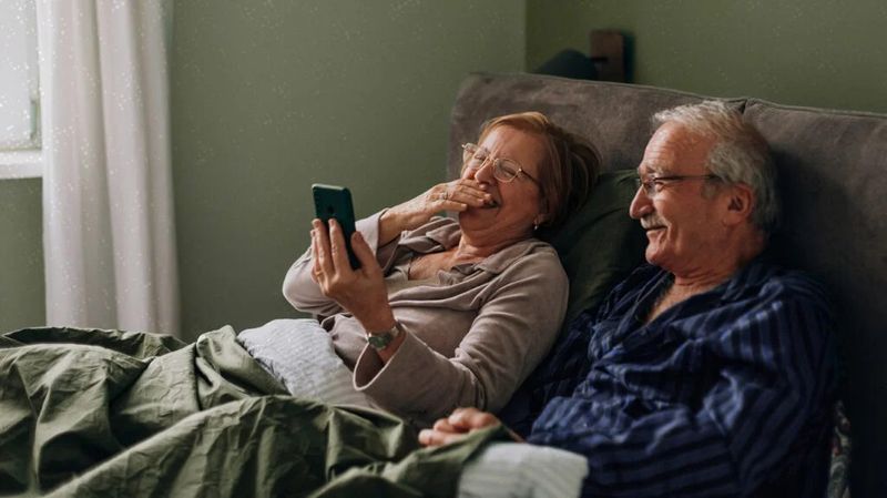They're Glued to Their Phone or TV