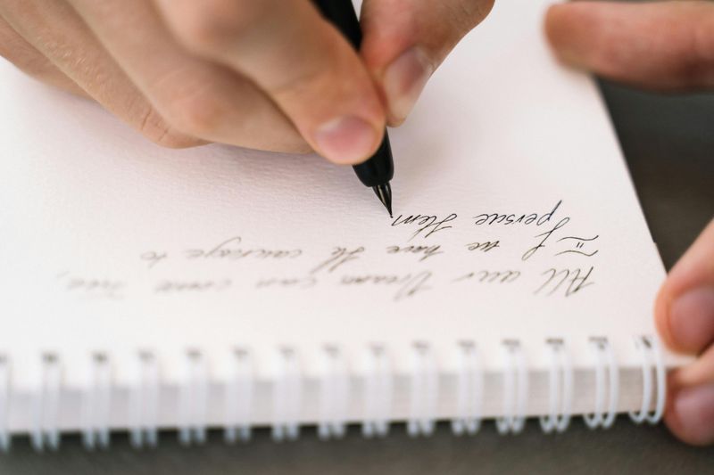 Writing in Cursive