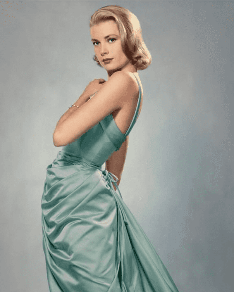 Grace Kelly’s Ice Blue Gown