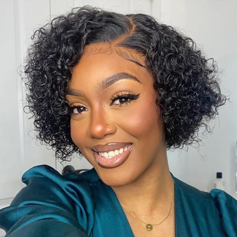 Alternative: Textured Lace Front Bobs