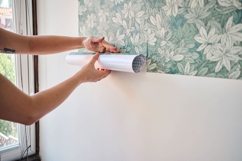Apply Peel-and-Stick Wallpaper