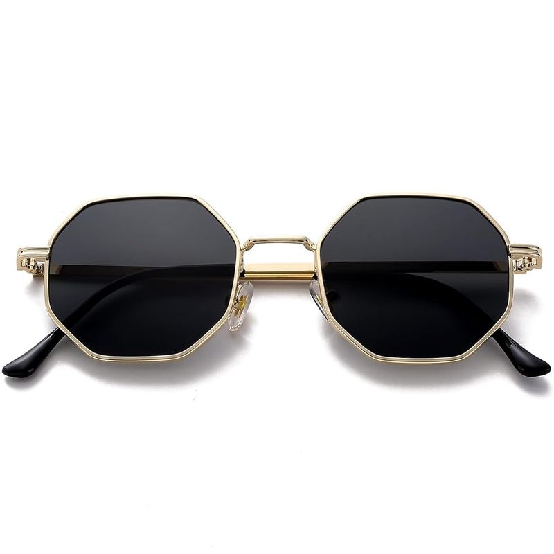 Geometric Frame Sunglasses