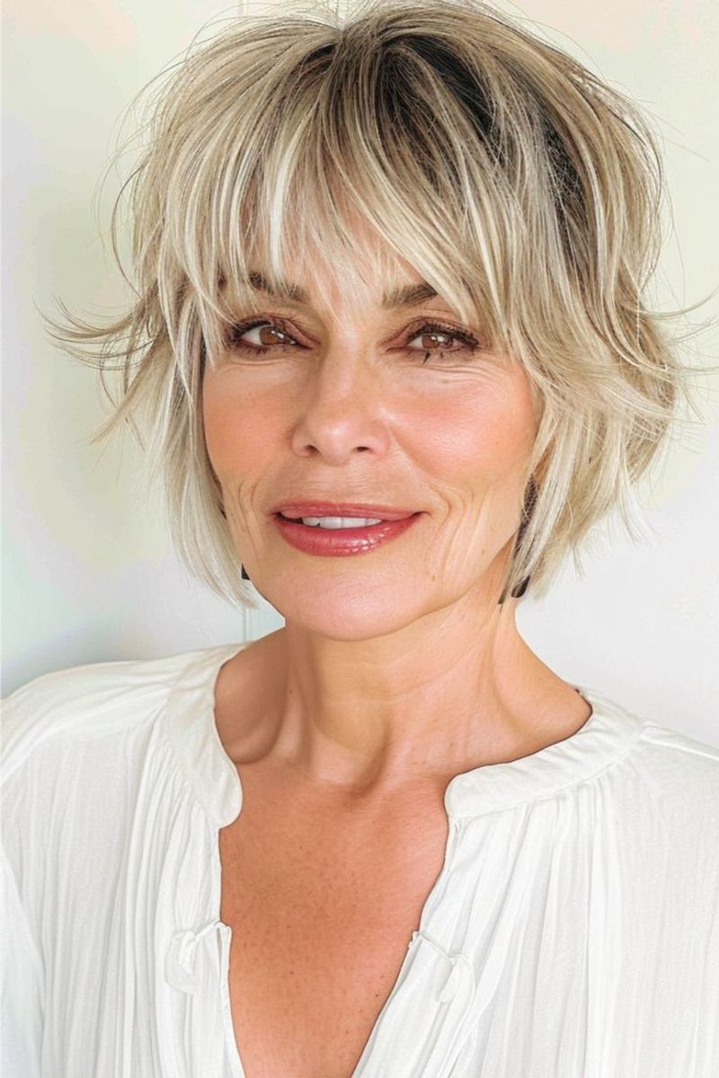 Short Shag Cut