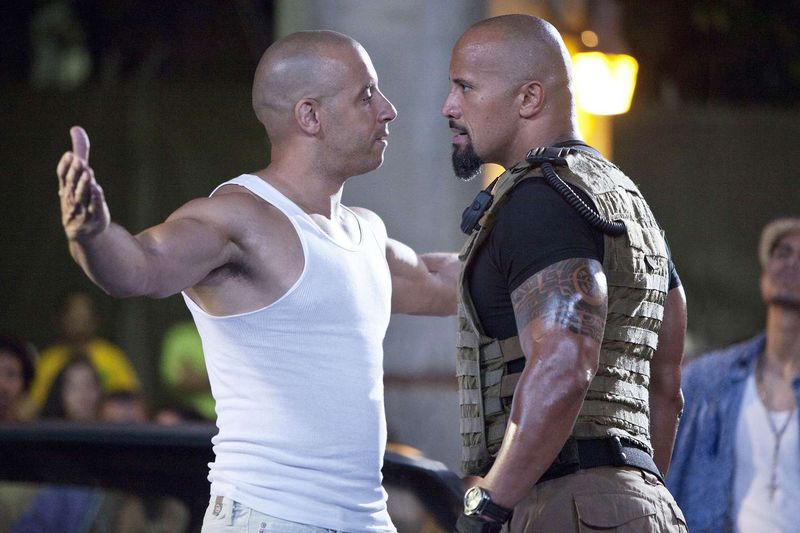 Dwayne “The Rock” Johnson vs. Vin Diesel