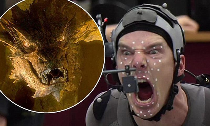 Benedict Cumberbatch Becomes Smaug