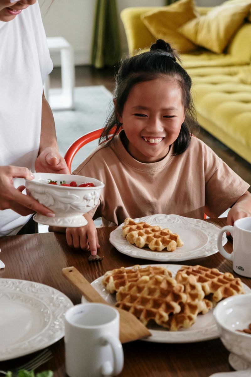 “Eat what’s on your plate — there are starving kids out there.”