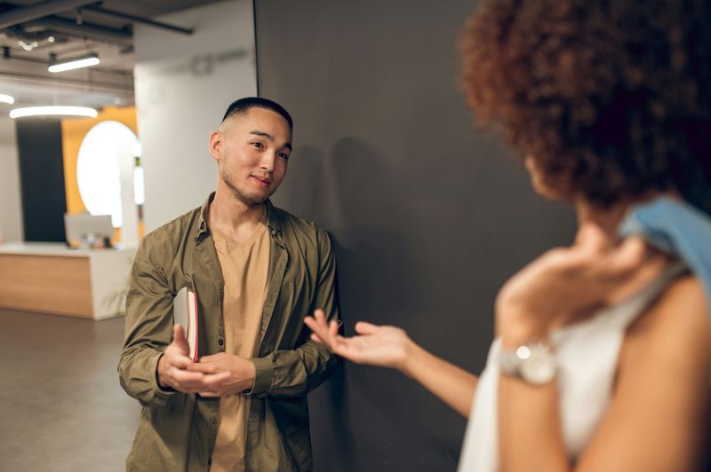 He Communicates Openly and Kindly