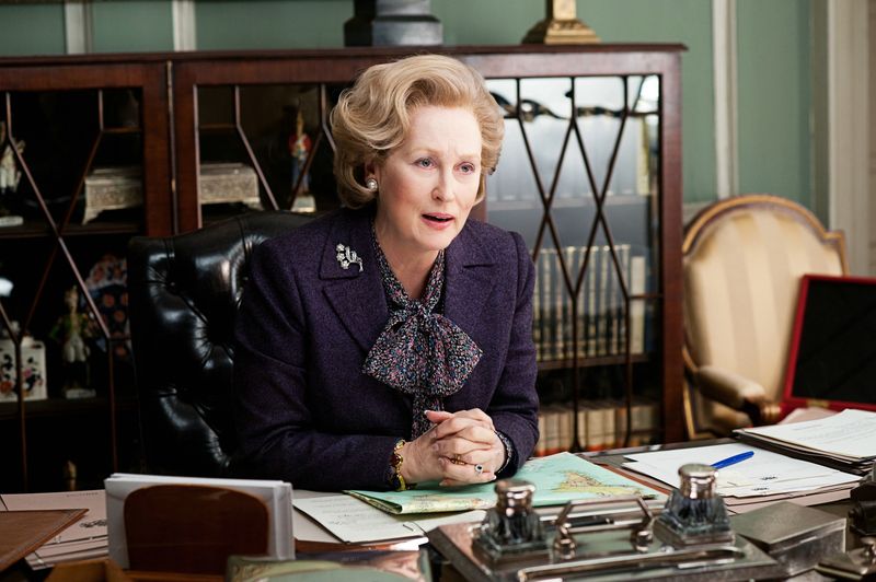 Meryl Streep as Margaret Thatcher in The Iron Lady (2011)