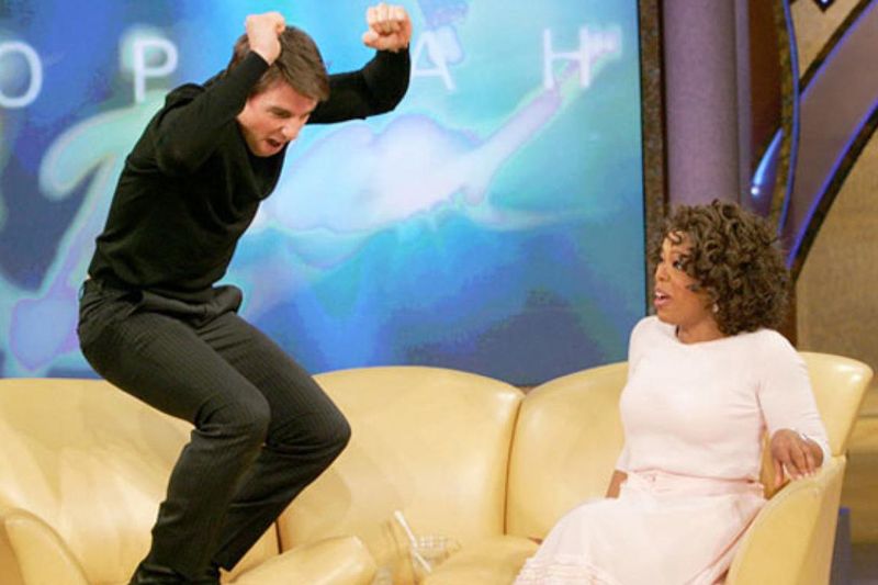 Tom Cruise’s Couch-Jumping Meltdown (2005)