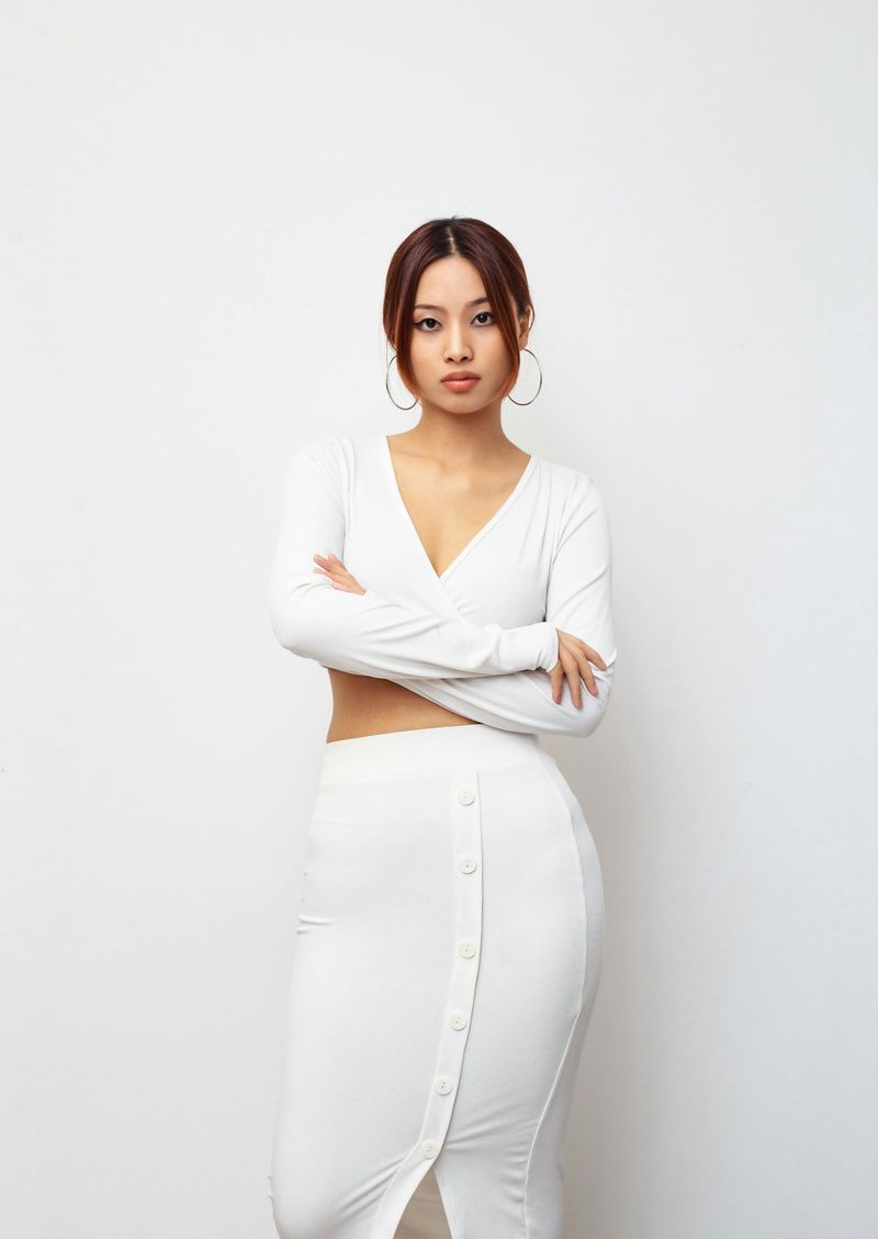 Create Strategic V-Necks and Vertical Details