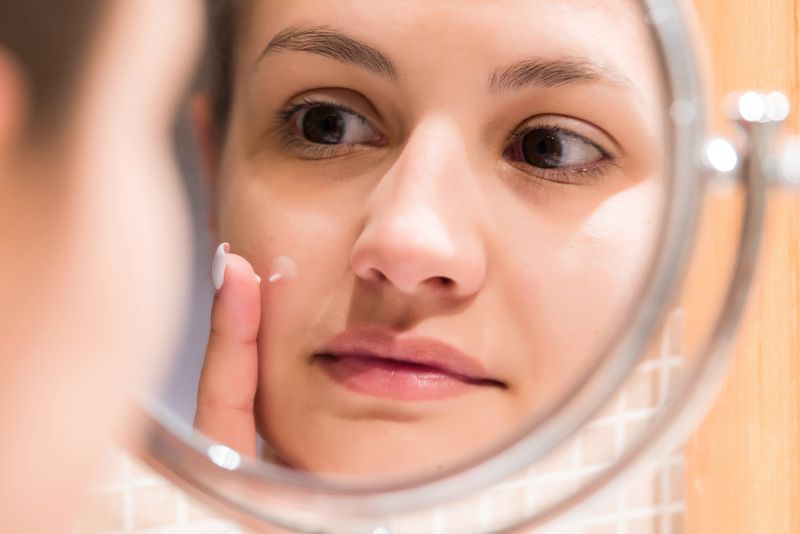White Toothpaste for Pimple Spot Treatment