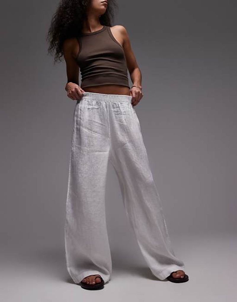Arket Linen Wide-Leg Pant