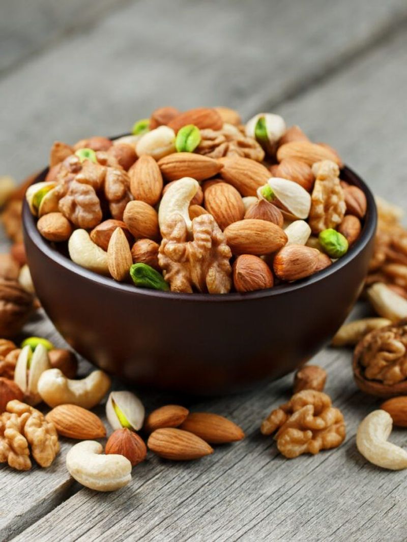 Almonds and Walnuts