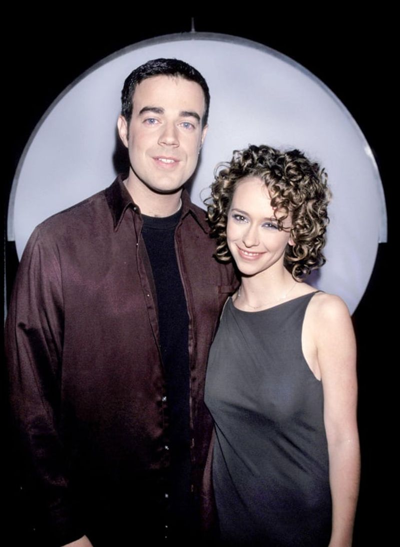 Jennifer Love Hewitt and Carson Daly