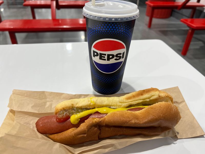 Hot Dog and Soda Combo