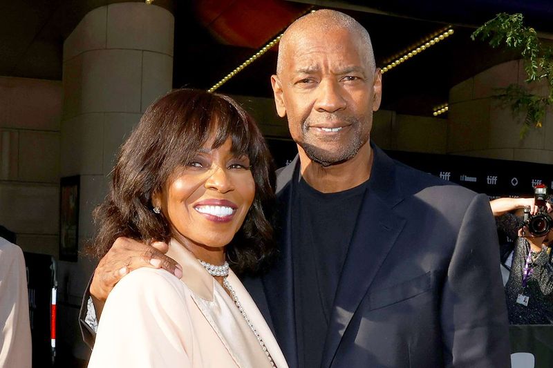 Denzel Washington & Pauletta Washington