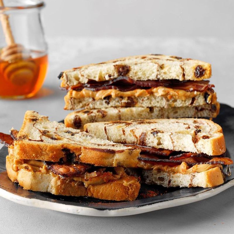 Peanut Butter and Bacon Sandwich