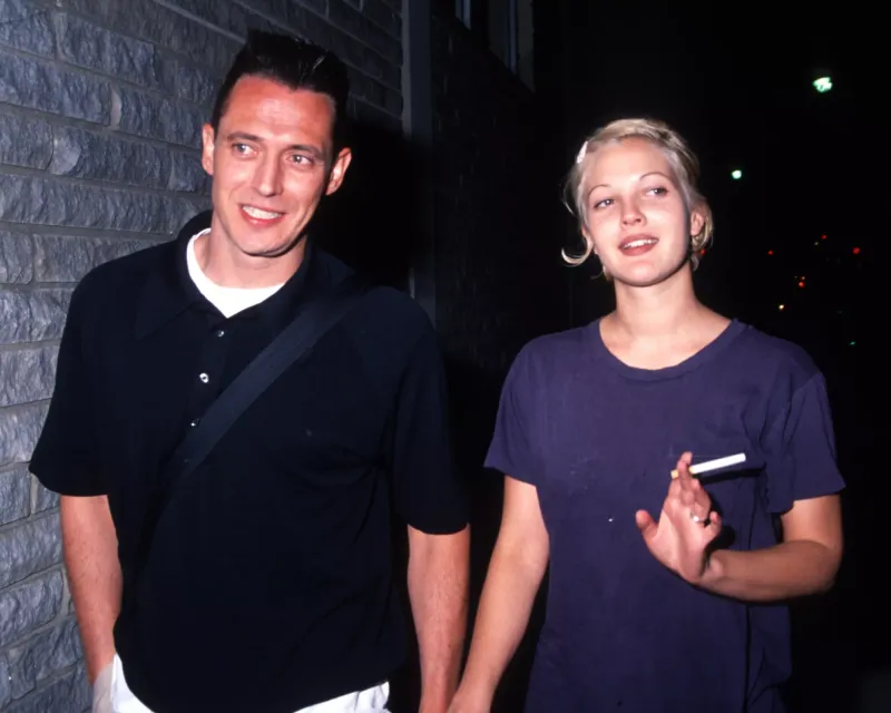 Drew Barrymore & Jeremy Thomas