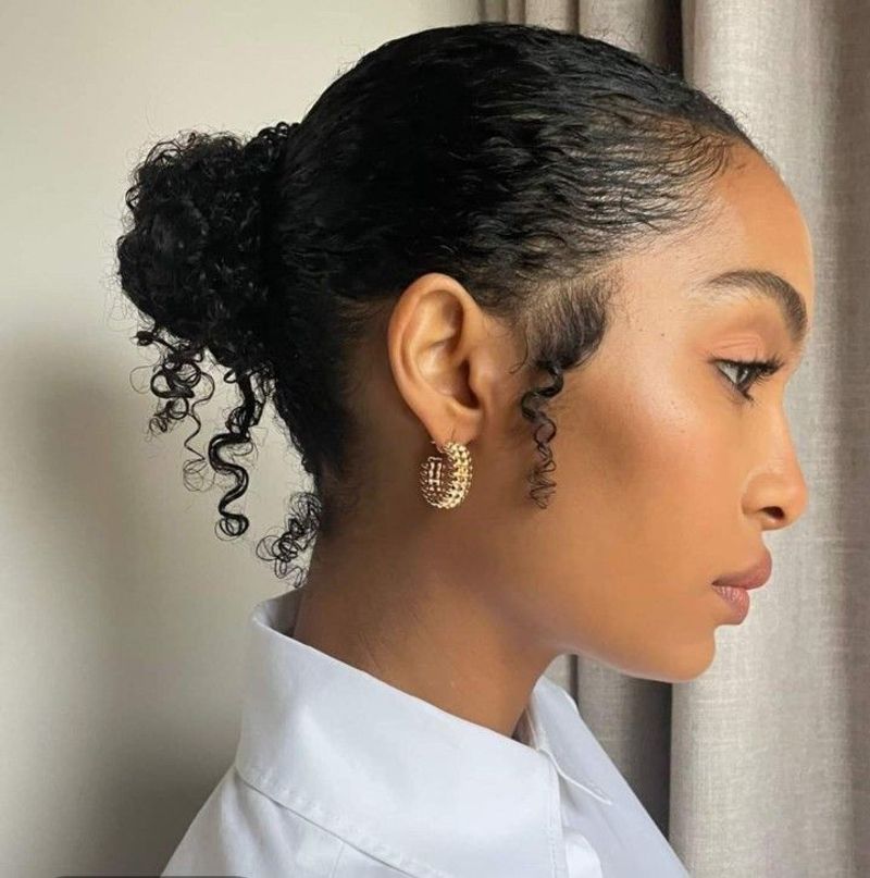 Sleek Low Bun