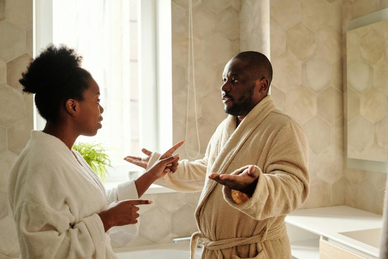 “You knew what I was like when you married me.”