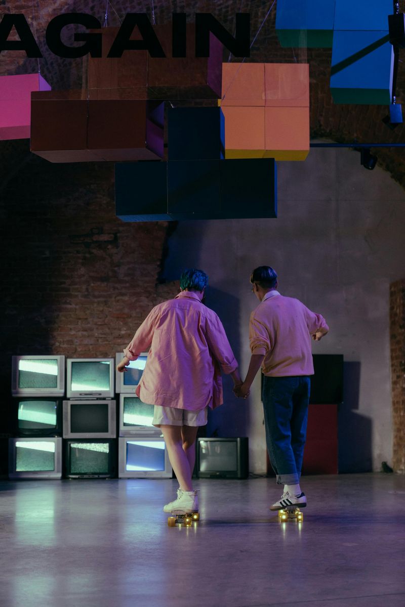 Roller Rink Nights Under Neon Lights