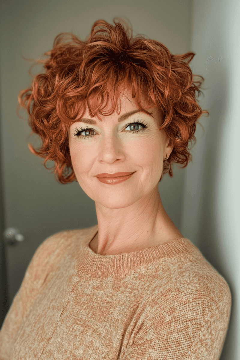 Short Bob with Subtle Curl