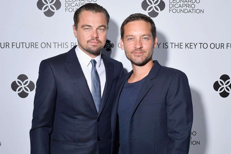 Leonardo DiCaprio and Tobey Maguire
