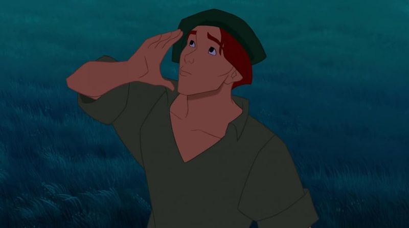 Christian Bale as Thomas in Pocahontas
