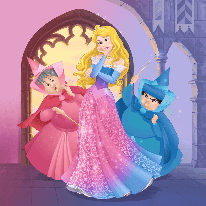 Sleeping Beauty’s Dress Color Battle