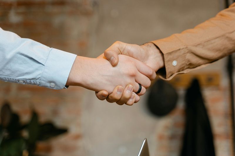 Giving a Firm Handshake