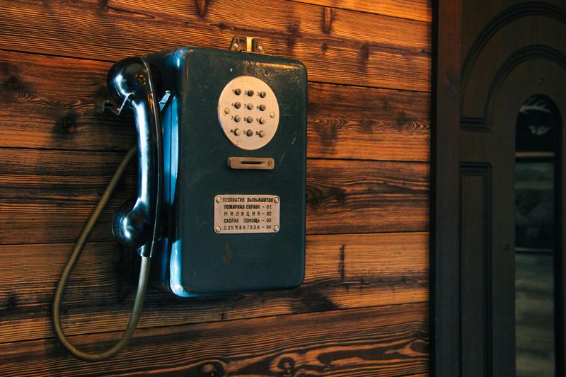 Wall-Mounted Landline Telephones