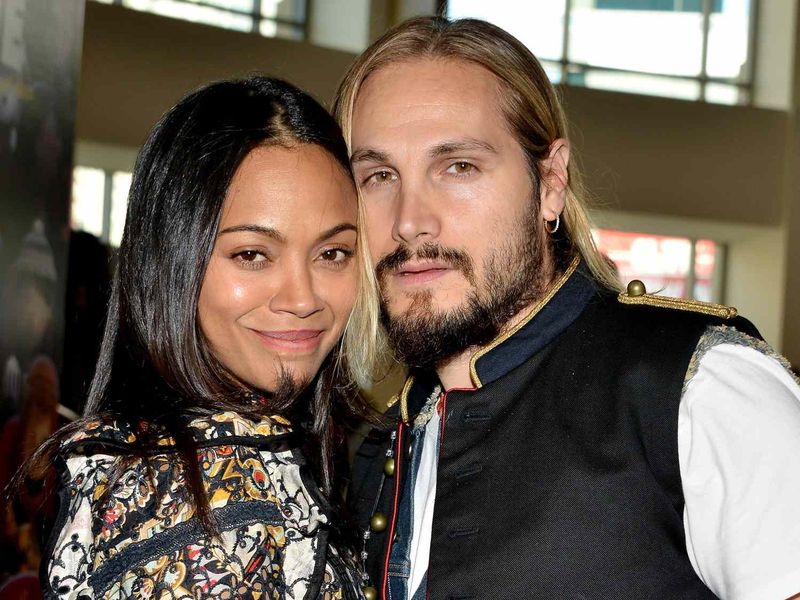 Zoe Saldana & Marco Perego