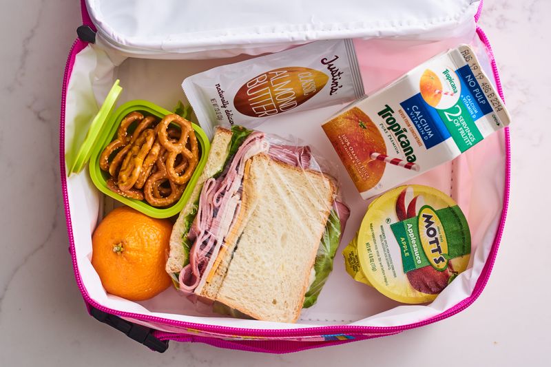 Juice Boxes and Lunch Items