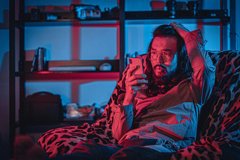 Frequent Late-Night Messaging