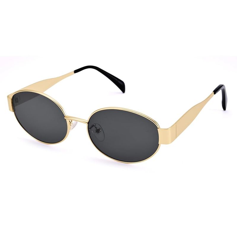Metallic Frame Sunglasses