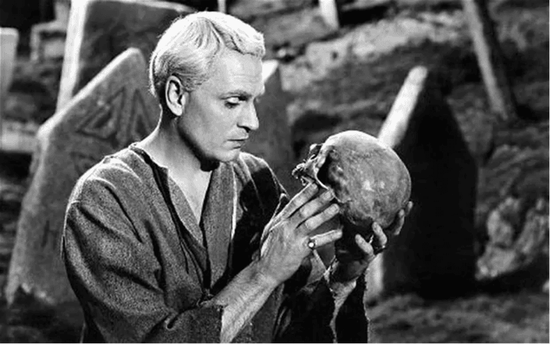 A Real Skull Was Used in Hamlet (1948)