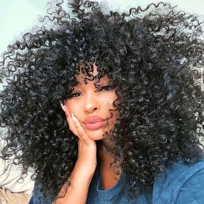 Curly Bangs