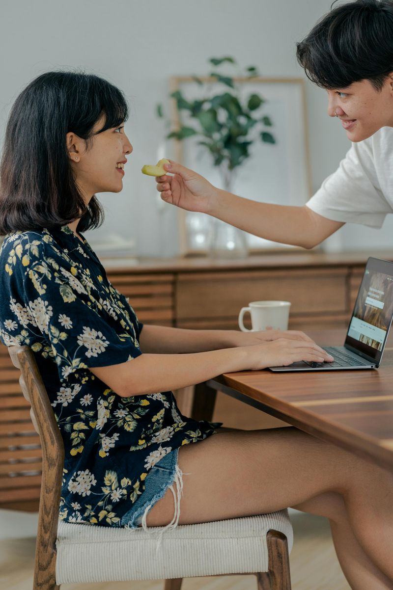 They Laugh and Have Fun Together