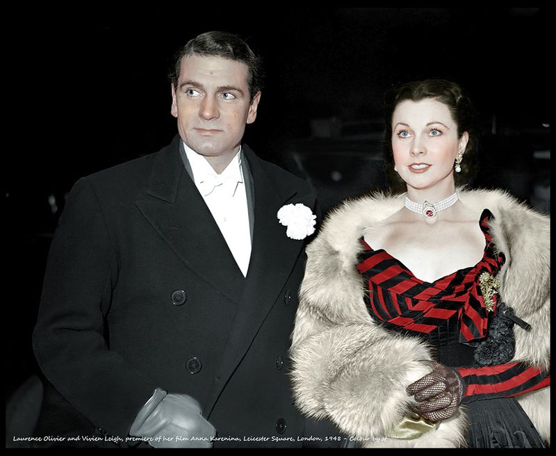 Laurence Olivier and Vivien Leigh