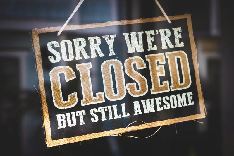 Shops Closed on Sundays
