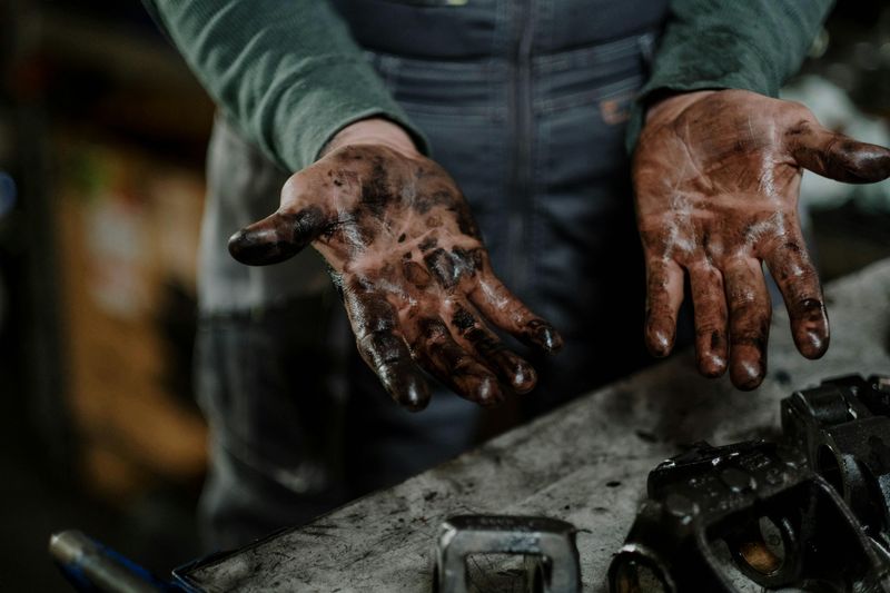 Oil Rig or Manual Labor Worker