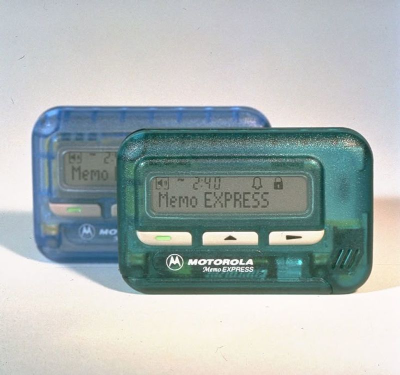 Flexing a Pager Like It Was an iPhone