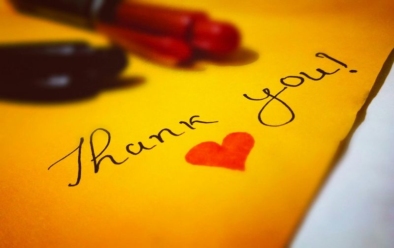 They Express Gratitude Regularly