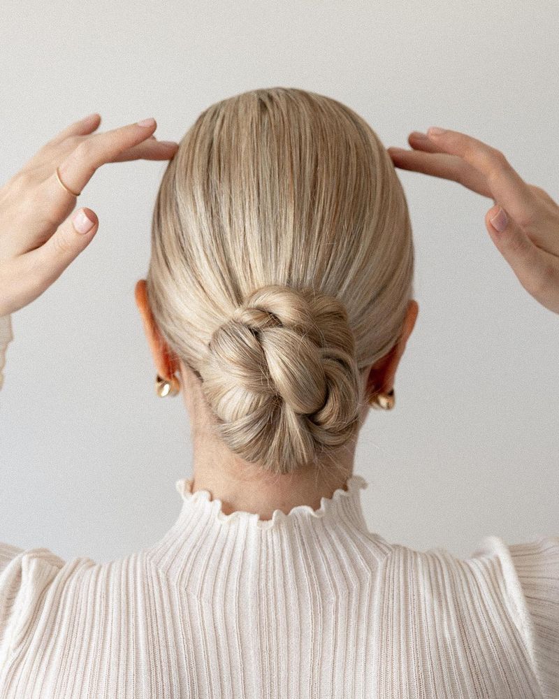 Elegant Updo with Volume
