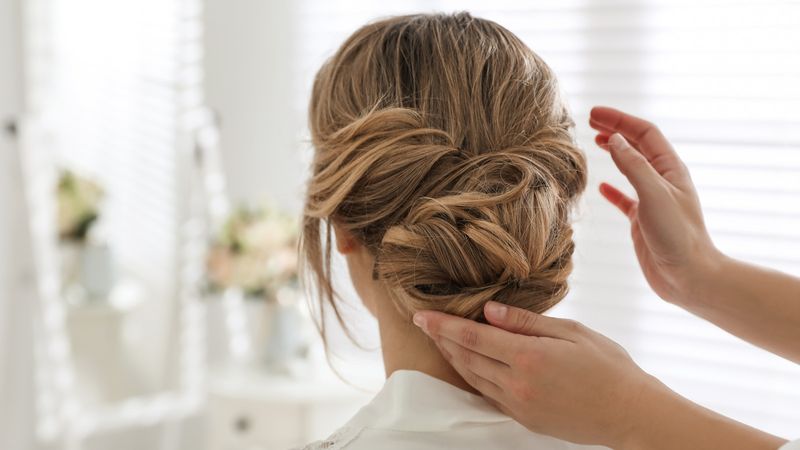 Twisted Low Chignon